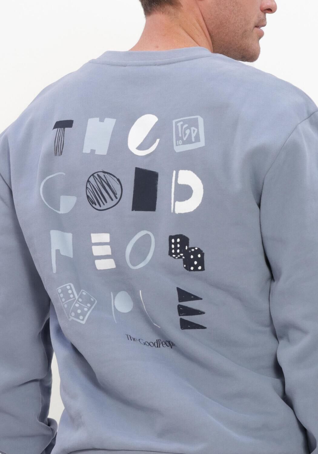 THE GOODPEOPLE Chandail LAX Bleu clair - large