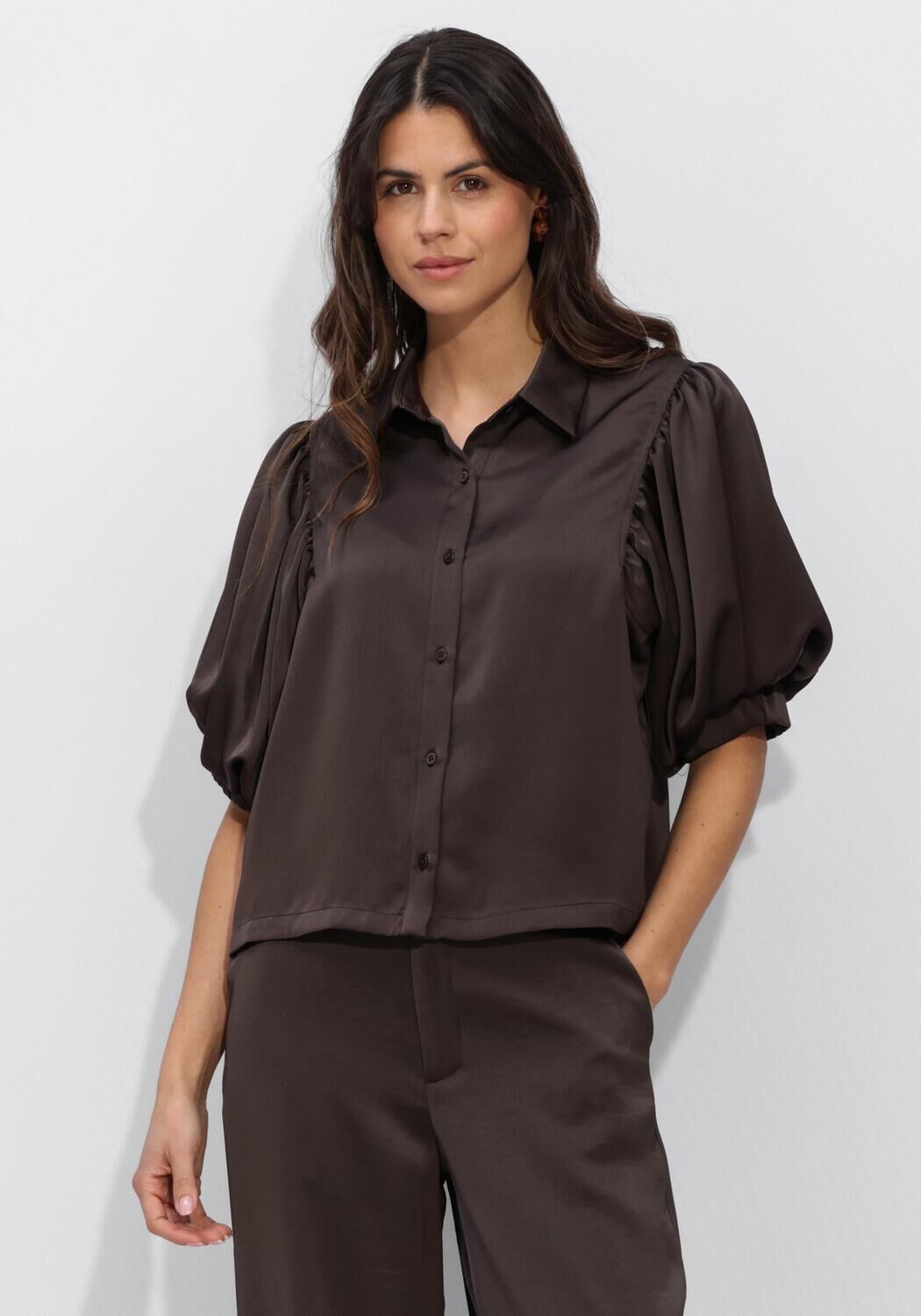 Bruine NOTRE-V  NV-HILLY BLOUSE - large