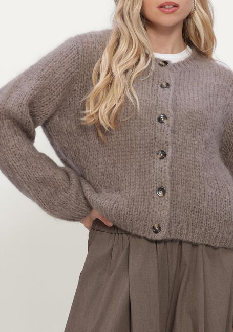 INWEAR Pull JETRAIW CARDIGAN en taupe - large