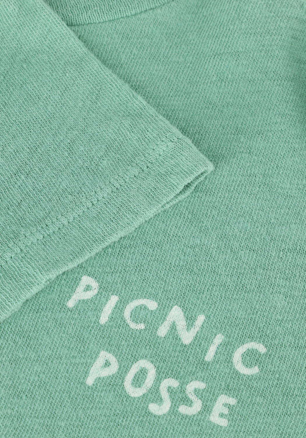 Sproet & Sprout T-shirt LINEN T-SHIRT BOTANICAL GREEN en vert - large