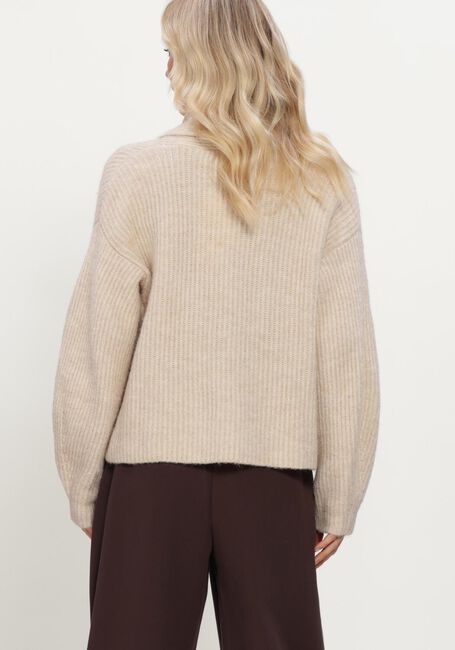 Beige MSCH COPENHAGEN Trui MSCHVIANNIE CARDIGAN - large