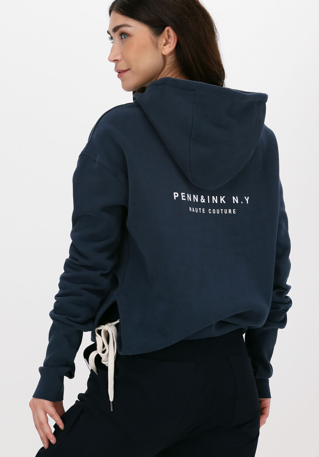 Blauwe PENN INK Sweater W21T680 Omoda