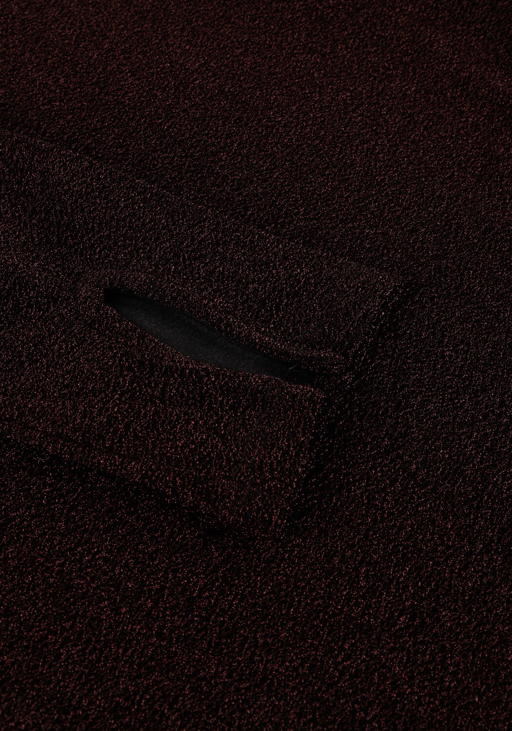 OBJECT Mini robe OBJFILIPA L/S RE SHORT DRESS Bordeaux - large