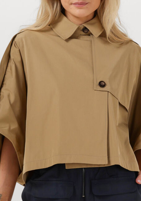 CO'COUTURE Trenchcoats FRANCIS CROP CAPE JACKET en camel - large