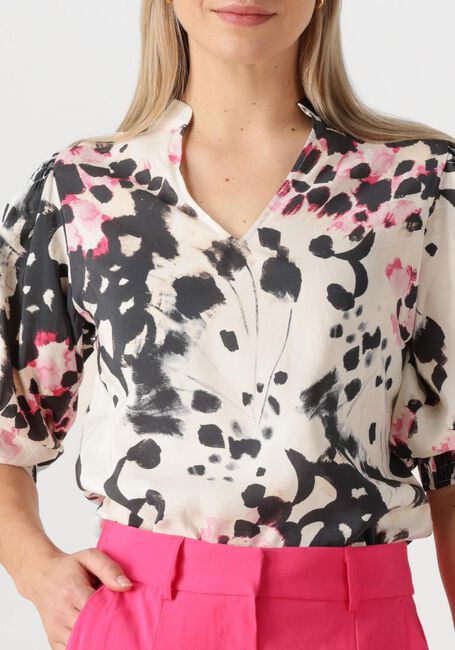 JANSEN AMSTERDAM MANON BLOUSE WAM 199 3/4 PUFFED SLEEVE Blouses en multicolore - large