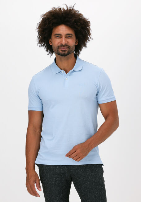 Lichtblauwe BOSS BLACK Polo PALLAS 10108581 01 - large