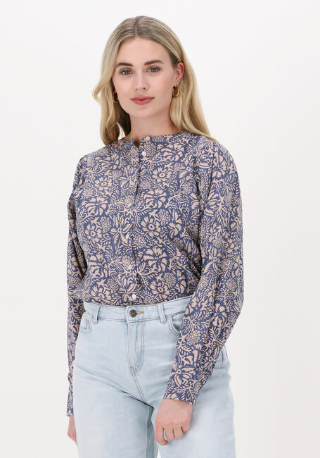 Blauwe BY-BAR  MILES MUMBAI BLOUSE - large