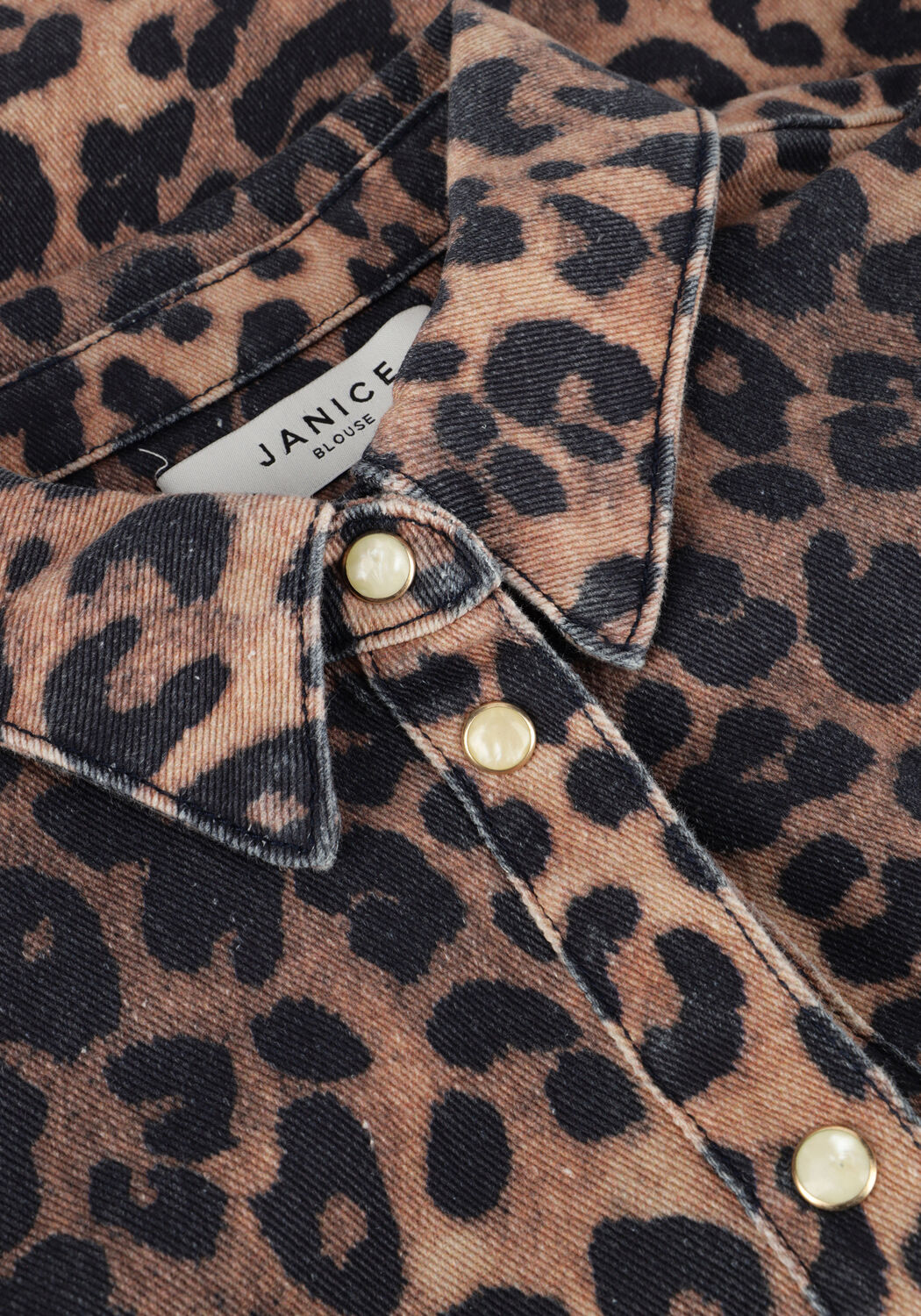 JANICE LARS Blouses en marron - large