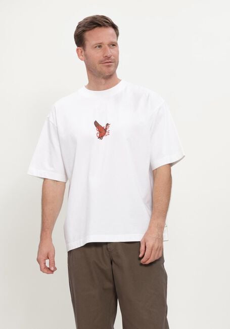 Witte POCKIES T-shirt OOO TEE - large