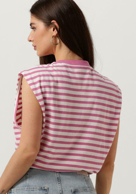 CATWALK JUNKIE Haut FOLDED SHOULDER TOP en rose - large
