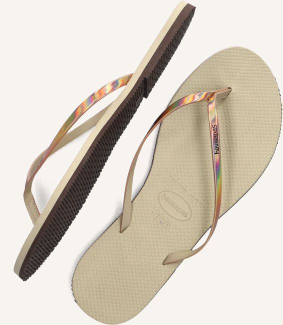 Beige HAVAIANAS Slippers YOU METALLIC Beige HAVAIANAS Slippers YOU METALLIC - large