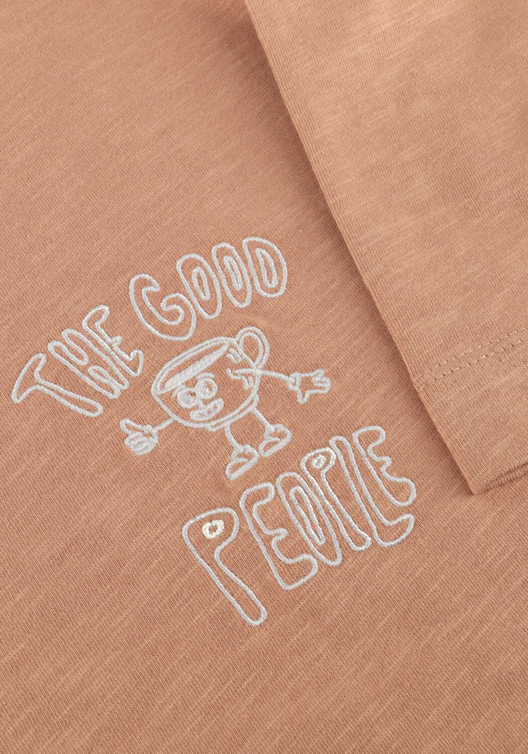 THE GOODPEOPLE T-shirt TROY Sable - large