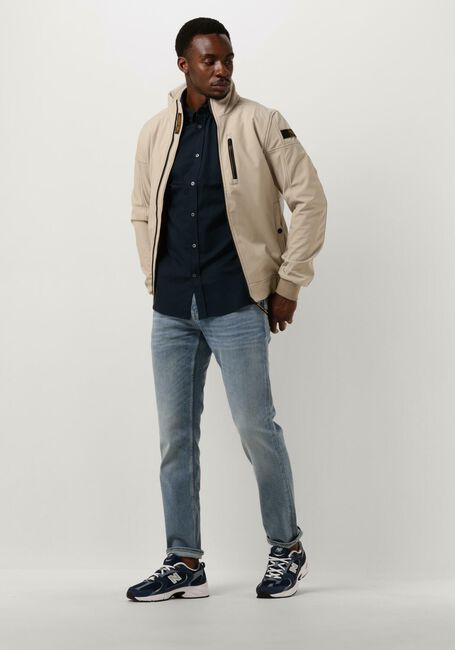 PME LEGEND Jack BOMBER JACKET SKYGLIDER SOFTSHELL en beige - large