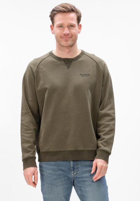 ANERKJENDT Chandail AKSUN JAPANESE SWEAT en vert - large