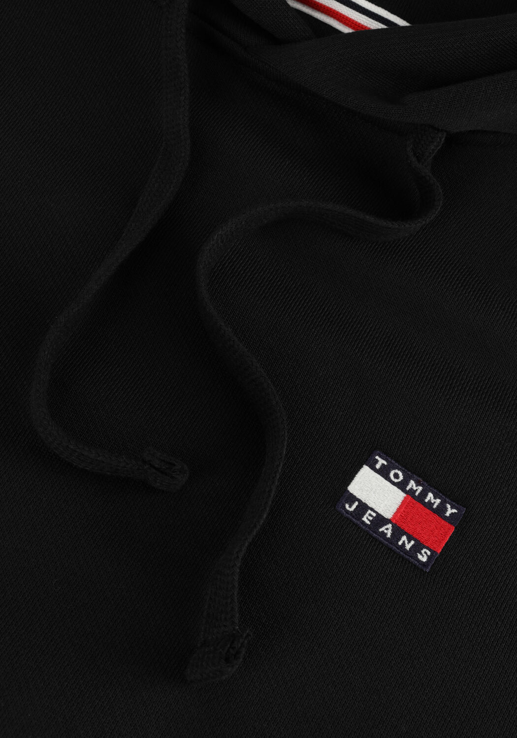 Zwarte TOMMY JEANS Sweater TJM REG BADGE HOODIE EXT - large