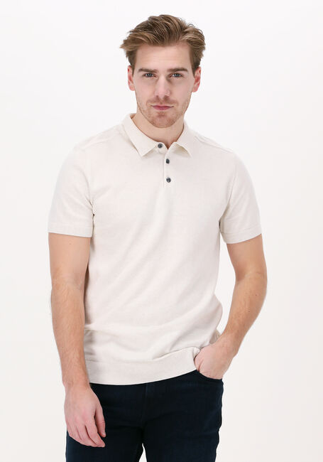 SELECTED MEN Polo SLHBERG SS POLO NECK B Blanc - large