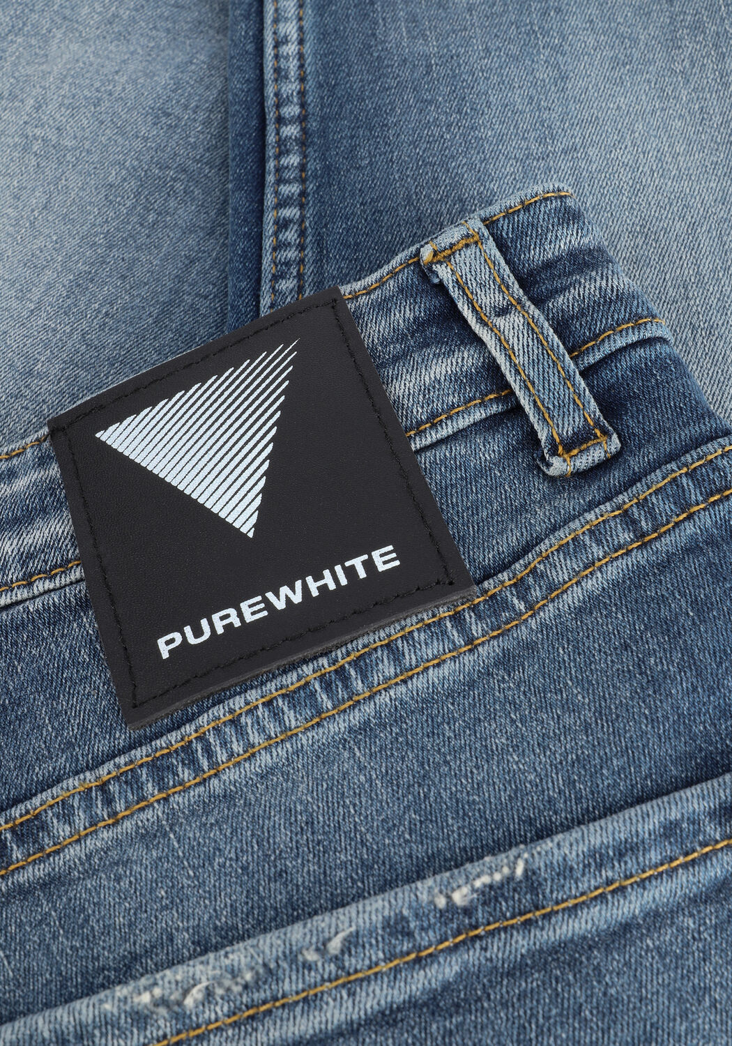 Blauwe PUREWHITE Skinny jeans THE DYLAN W0837 - large