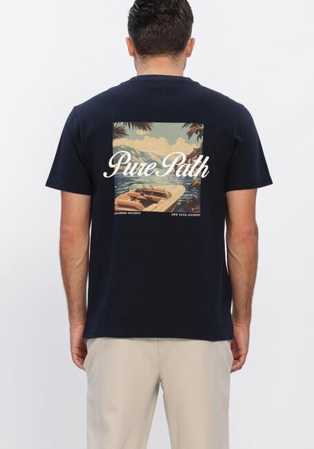 PURE PATH T-shirt RIVA VIEW T-SHIRT Bleu fonc&eacute; - large