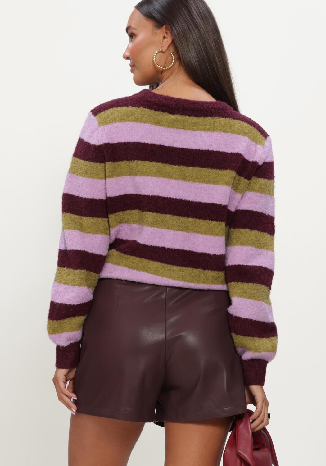 Multi YDENCE Trui KNITTED SWEATER AURORA - large