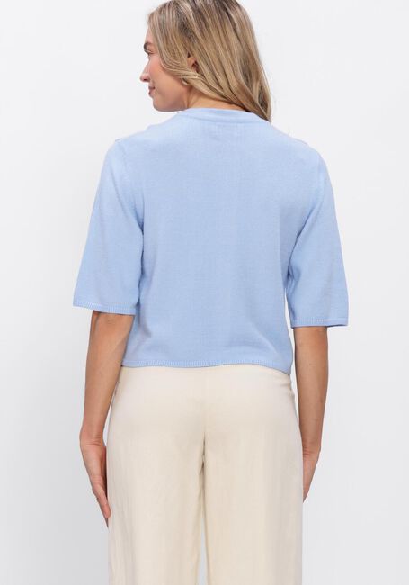 Lichtblauwe OBJECT Vest OBJTHESS 3/4 SLEEVE CARDIGAN - large