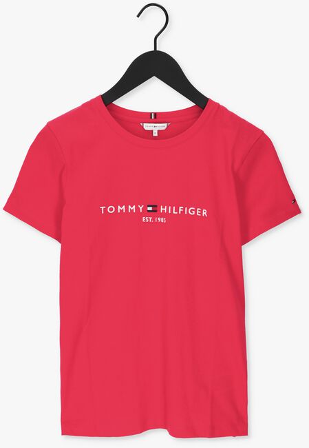 TOMMY HILFIGER T-shirt REGULAR HILFIGER C-NK TEE SS en rose - large