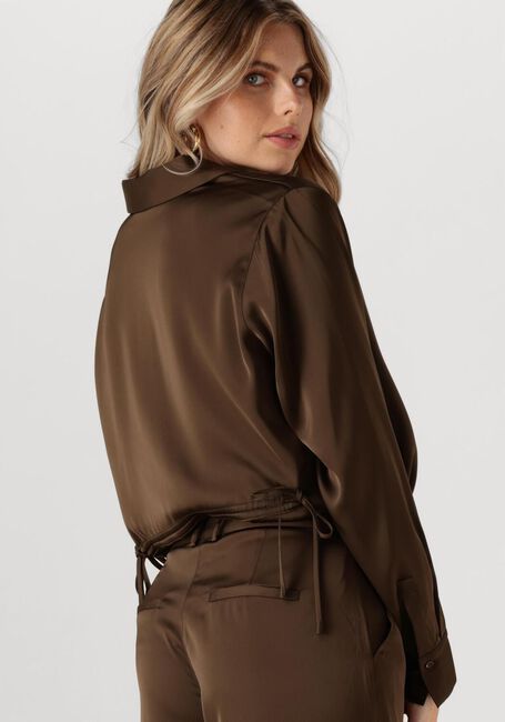 ANOTHER LABEL CAROLINE SHIRT Blouses en marron - large