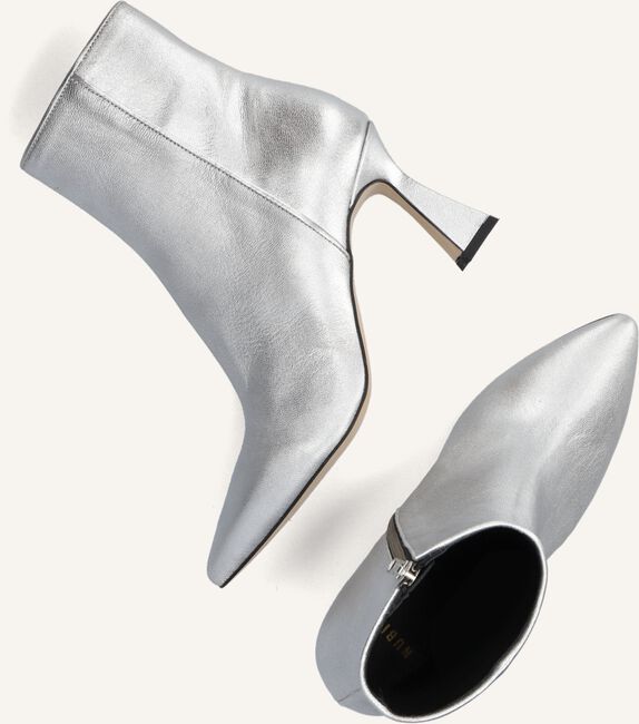 Zilveren NUBIKK Enkellaarsjes ACE YADA Zilveren NUBIKK Enkellaarsjes ACE YADA - large