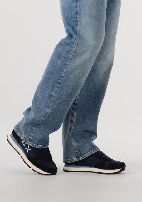 SUN68 Baskets basses TOM SOLID en bleu - large