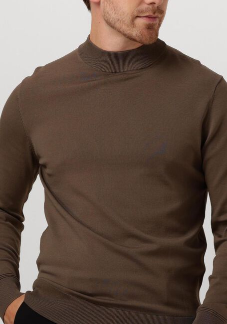 GENTI Pull K1148-3260 en marron - large