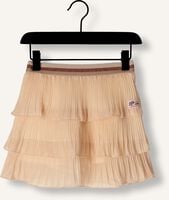 Gouden NONO Minirok NIKA GIRLS LAYERED PLISSE SKIRT LIGHT GOLD Gouden NONO Minirok NIKA GIRLS LAYERED PLISSE SKIRT LIGHT GOLD - medium
