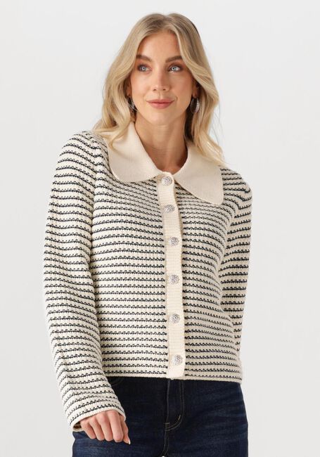 Y.A.S. Gilet YASFANTO LS KNIT CARDIGAN S. Écru - large