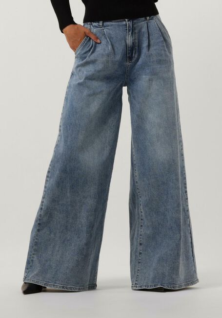 Blauwe JANICE Wide jeans JEANS WIJDE PIJP DAMES DOLLAR - large
