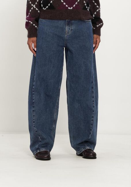 STUDIO ANNELOES Pantalon large Frenkie balloon trousers en bleu - large