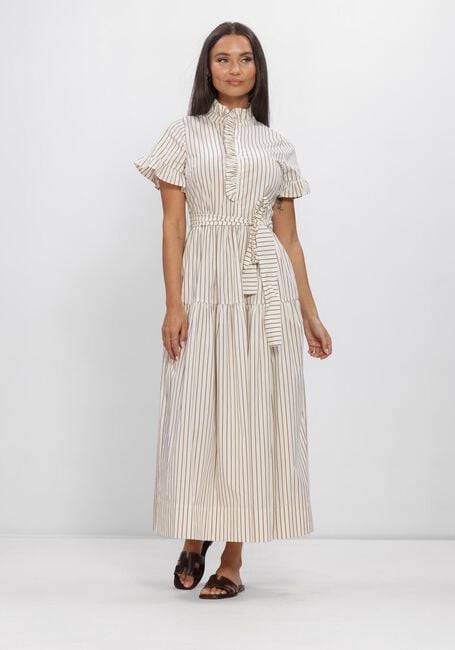 NEO NOIR NELLIE WIDE STRIPE DRESS Robes en beige - large