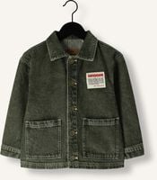 AMERICAN VINTAGE Veste en jean UZATOWN Olive AMERICAN VINTAGE Veste en jean UZATOWN Olive - medium