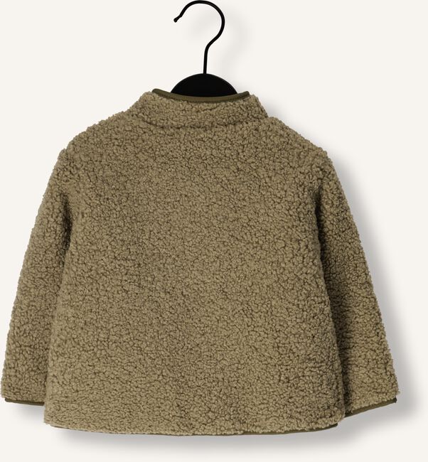 Groene QUINCY MAE Jack SHEARLING ZIP JACKET Groene QUINCY MAE Jack SHEARLING ZIP JACKET - large