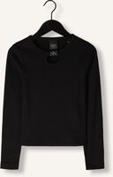Zwarte NIK & NIK Top PRESLEY LS RIB TOP Zwarte NIK & NIK Top PRESLEY LS RIB TOP - medium