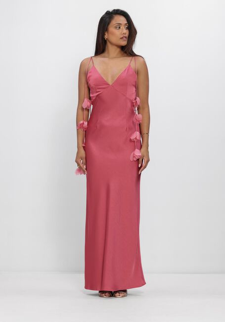 NEO NOIR Robe maxi COLLY HEAVY SATEEN DRESS en rose - large