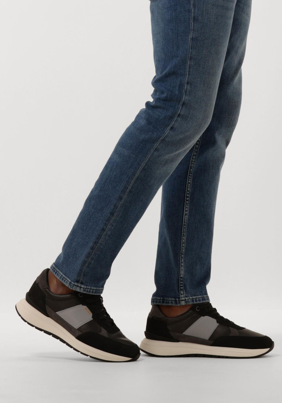 Grijze BOSS Sneakers JACE RUNN - large