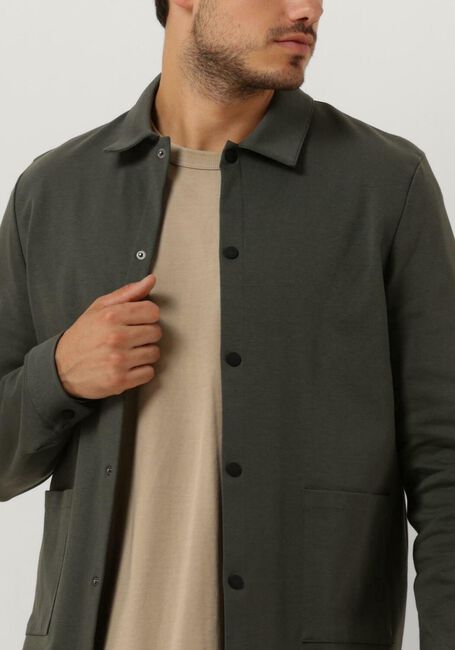 Donkergroene THE GOODPEOPLE Overshirt LAVI - large
