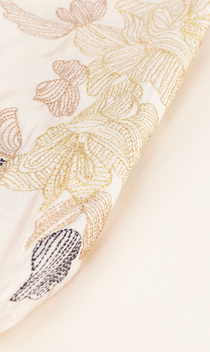 Gebroken wit NUKUS  TINA BLOUSE EMBROIDERY - large