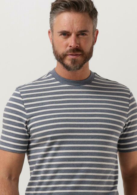 PROFUOMO T-shirt PPUT10010 en bleu - large