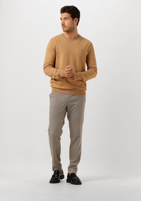 SCOTCH & SODA Pull VISCOSE PULLOVER CREWNECK en camel - large