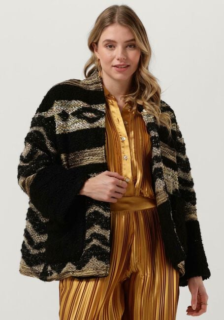 AMAYA AMSTERDAM Gilet GINNY CARDIGAN/JACKET en noir - large