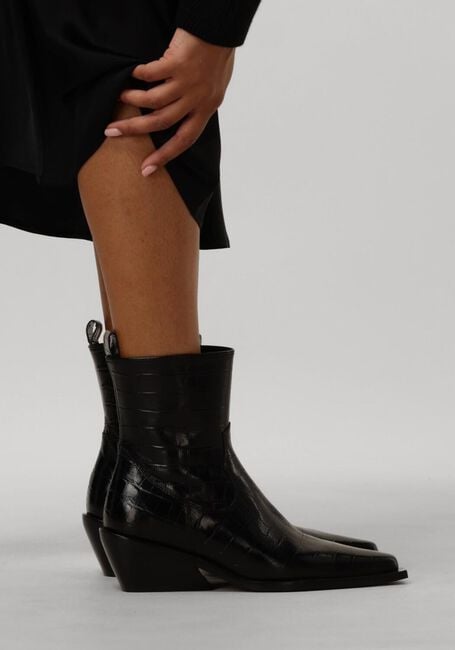 Zwarte BILLI BI Enkellaarsjes A7320 Zwarte BILLI BI Enkellaarsjes A7320 - large