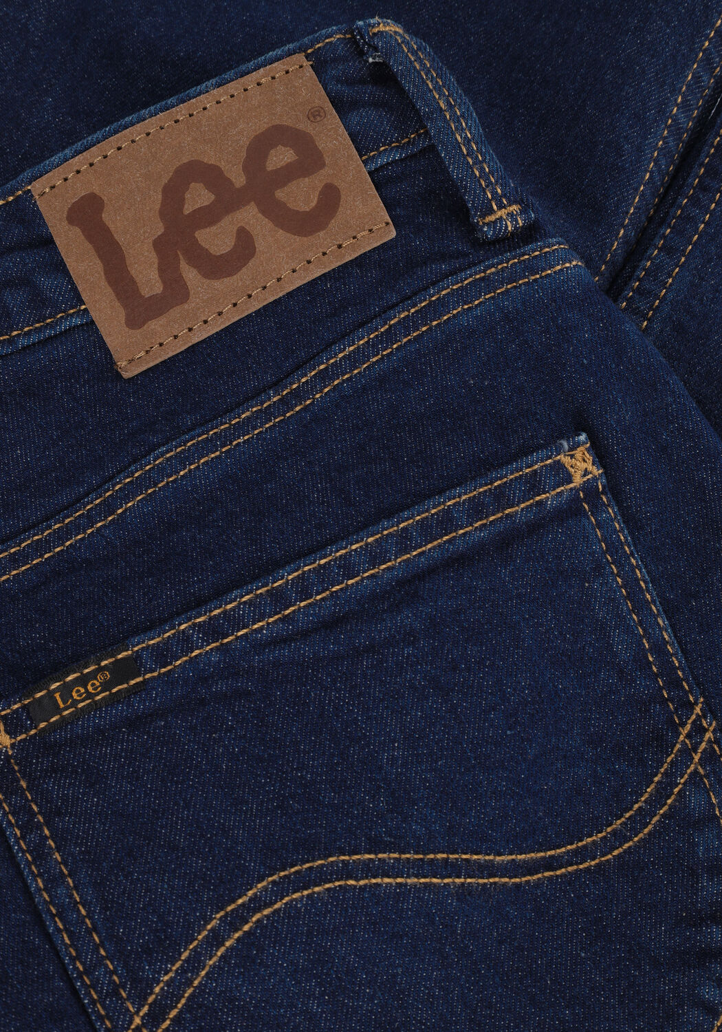 LEE Straight leg jeans BREESE FLARE Bleu fonc&eacute; - large