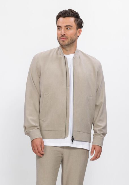 LES DEUX Jack COMO REG BOMBER JACKET en beige - large