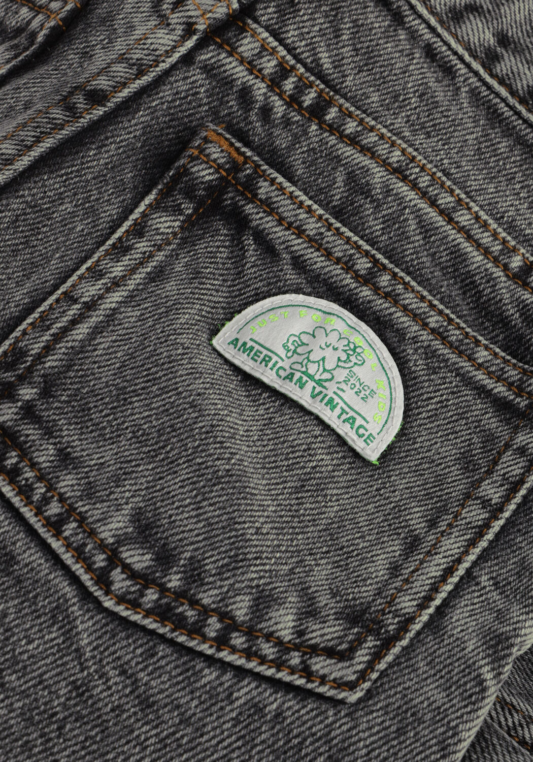 Grijze AMERICAN VINTAGE Straight leg jeans YOPDAY BOYS - large