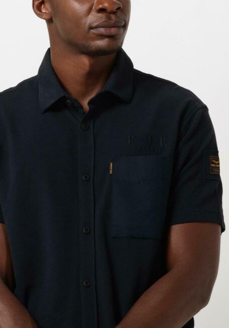 PME LEGEND Polo SHORT SLEEVE SHIRT CTN JERSEY SLUB ABATE en bleu - large