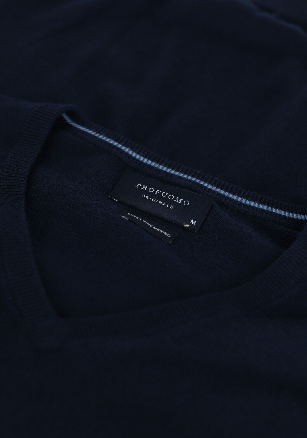 PROFUOMO Pull JACOB Bleu fonc&eacute; - large